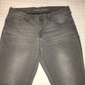 Gray jeans